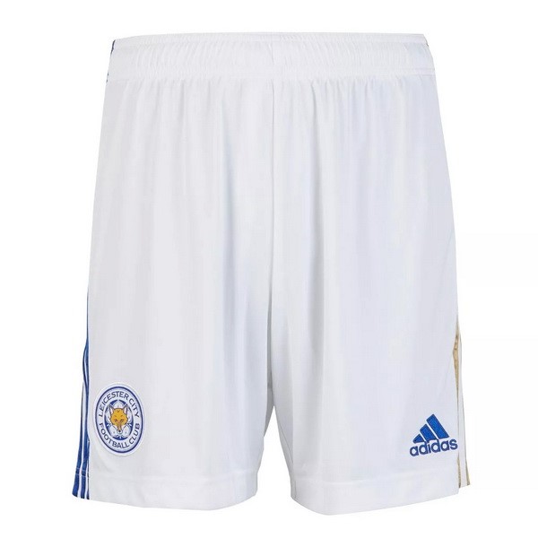 Pantalones Leicester City Replica Segunda Ropa 2020/21 Blanco